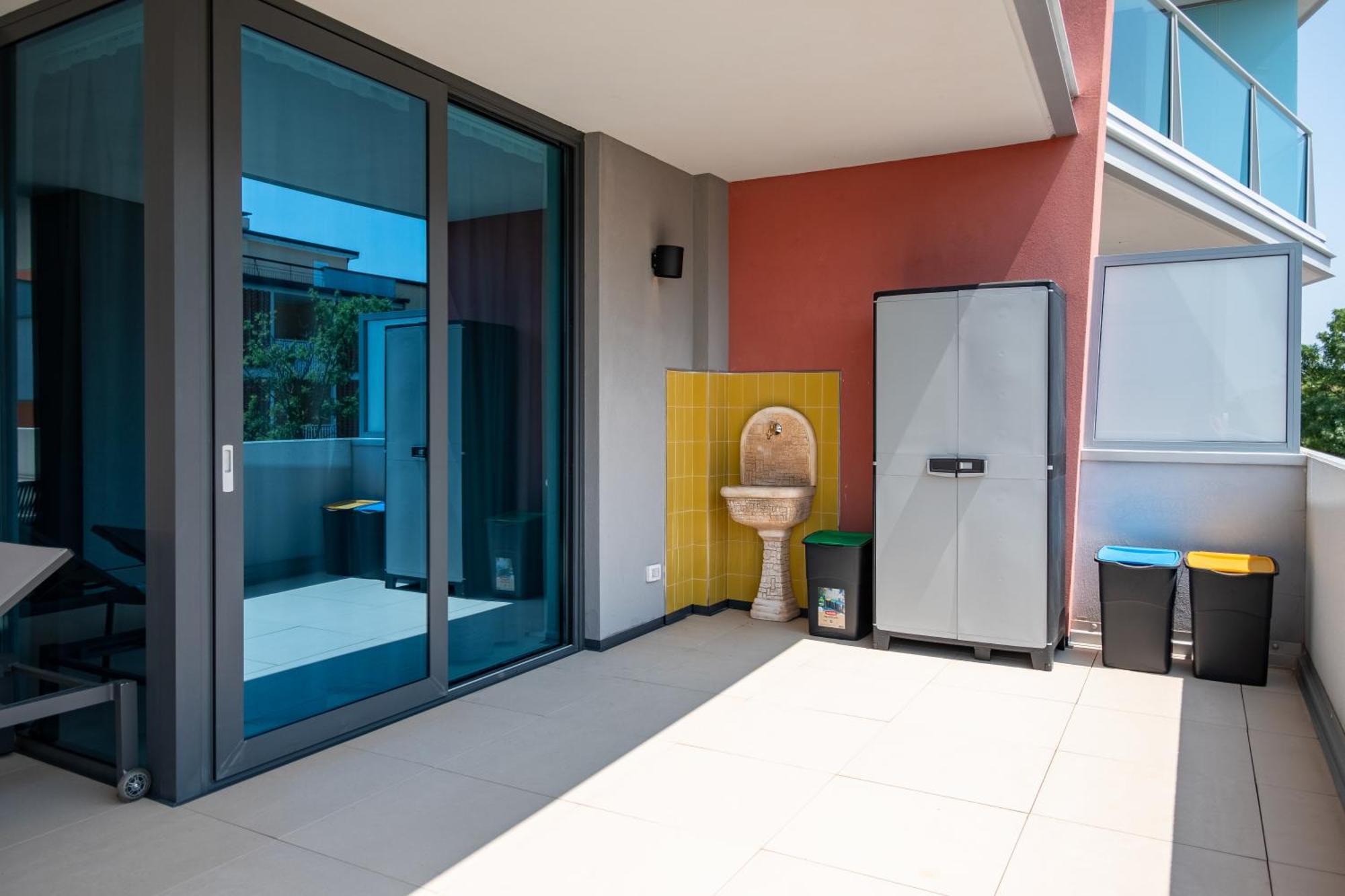Aparthotel Zefiro Com Design, Large Terrace, Bike, Near Beach And Thermal 그라도 외부 사진